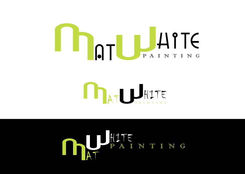 Logo Design by QissDesign Solution for Mat white painting | Design #218609