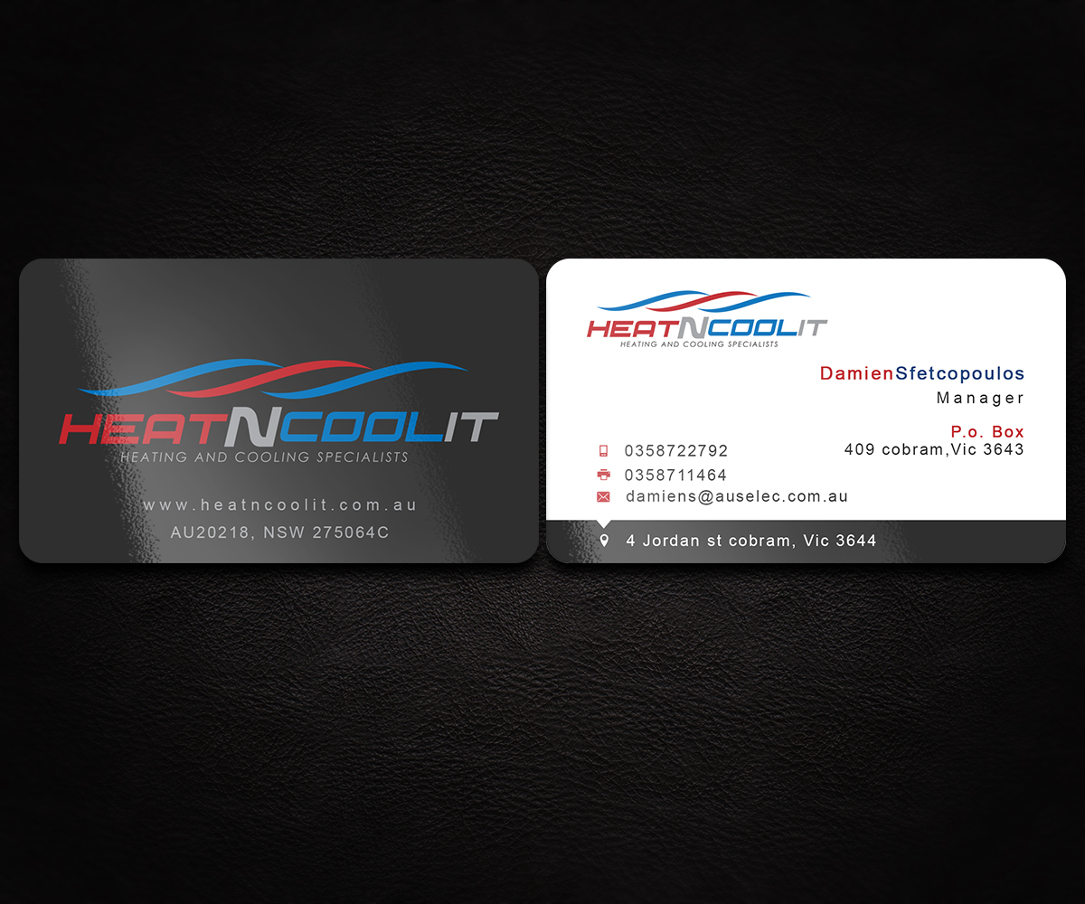 Business Card Design by a7mddz for this project | Design #4623528