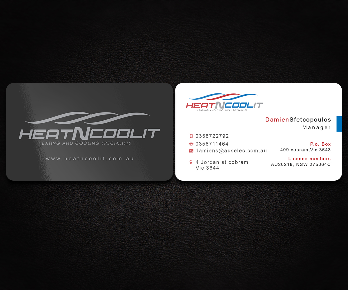 Business Card Design by a7mddz for this project | Design #4623729