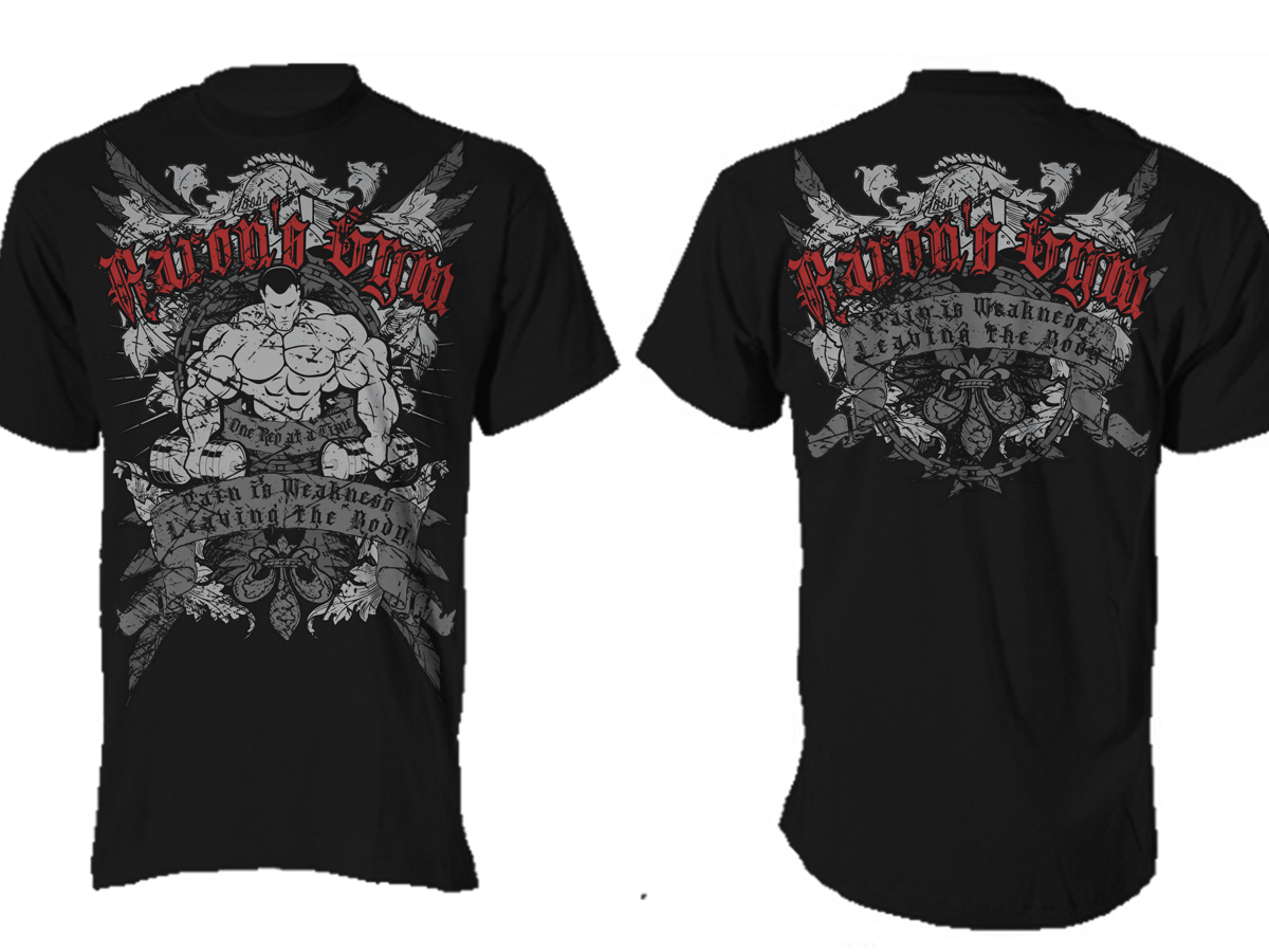 Design de T-shirt par Summit Creative pour aarons gym magherafelt | Design #1311322