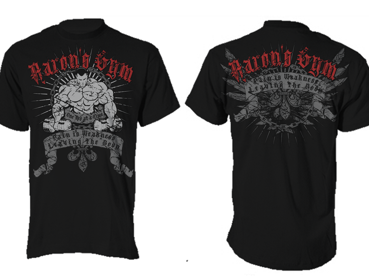 T-shirt Design by Summit Creative for aarons gym magherafelt | Design #1313838