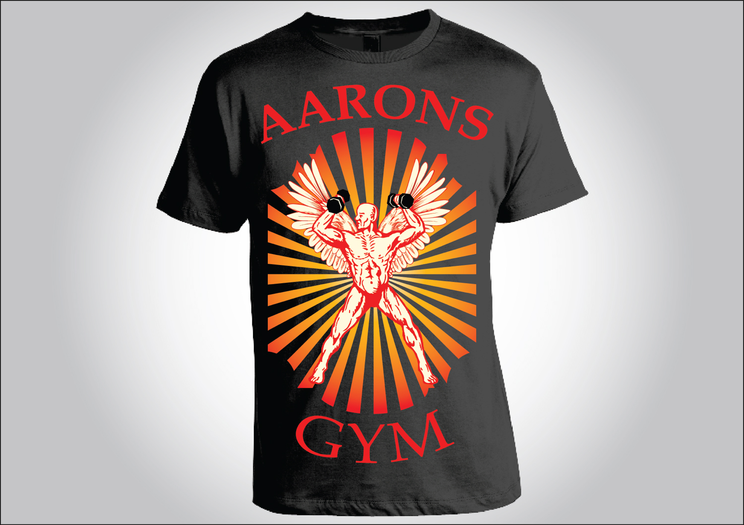 Design de T-shirt par pb pour aarons gym magherafelt | Design #1313195