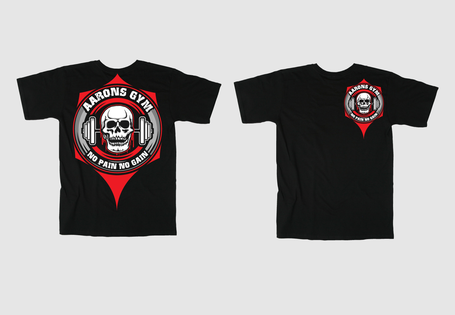 Diseño de Camiseta por keis604 para aarons gym magherafelt | Diseño #1314740