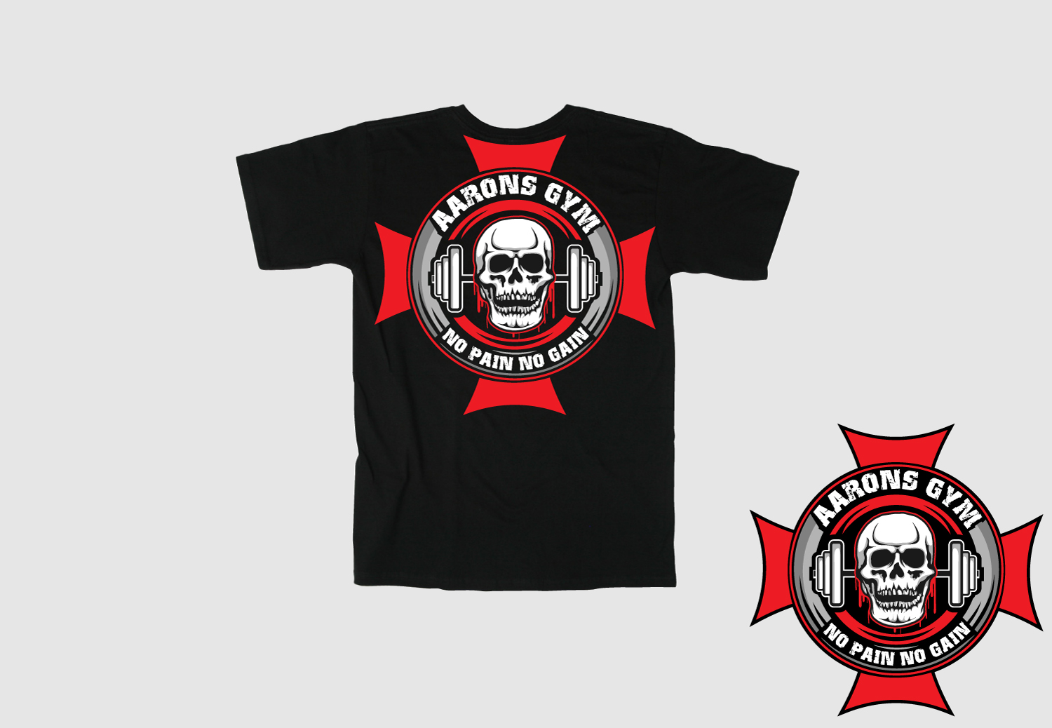 Design de T-shirt par keis604 pour aarons gym magherafelt | Design #1315215