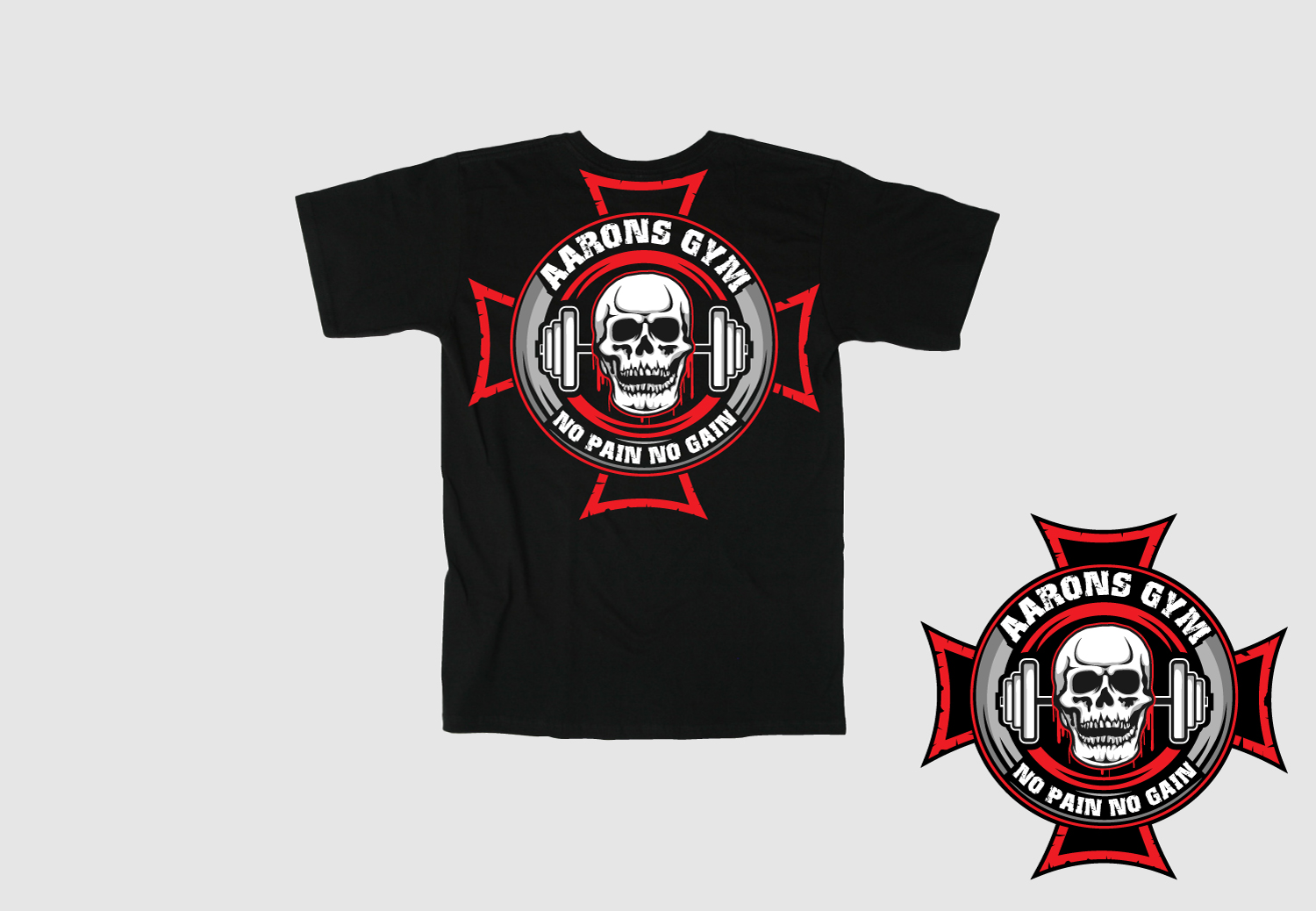 Design de T-shirt par keis604 pour aarons gym magherafelt | Design #1315395