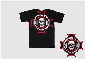 T-shirt Design by keis604 for aarons gym magherafelt | Design: #1315395