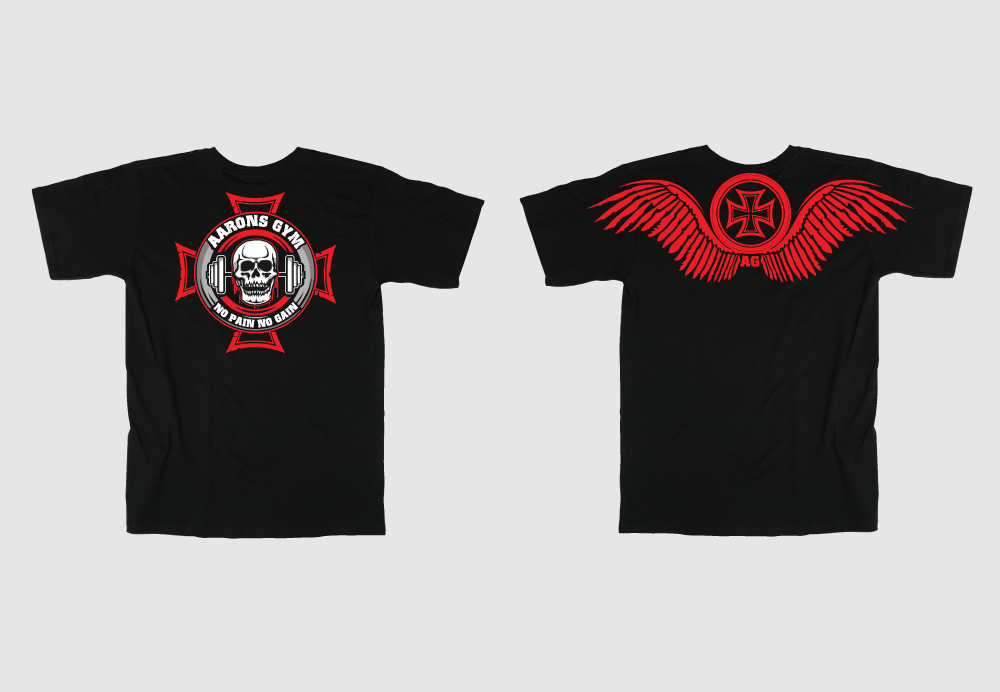 T-shirt Design by keis604 for aarons gym magherafelt | Design #1317571