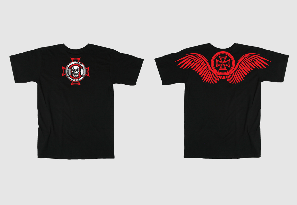 T-shirt Design by keis604 for aarons gym magherafelt | Design #1317611