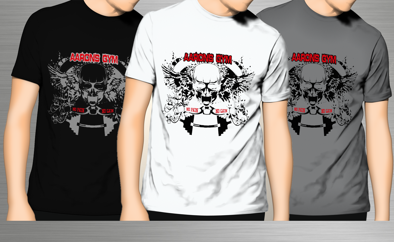 Design de T-shirt par Sarah Mathews pour aarons gym magherafelt | Design #1313029