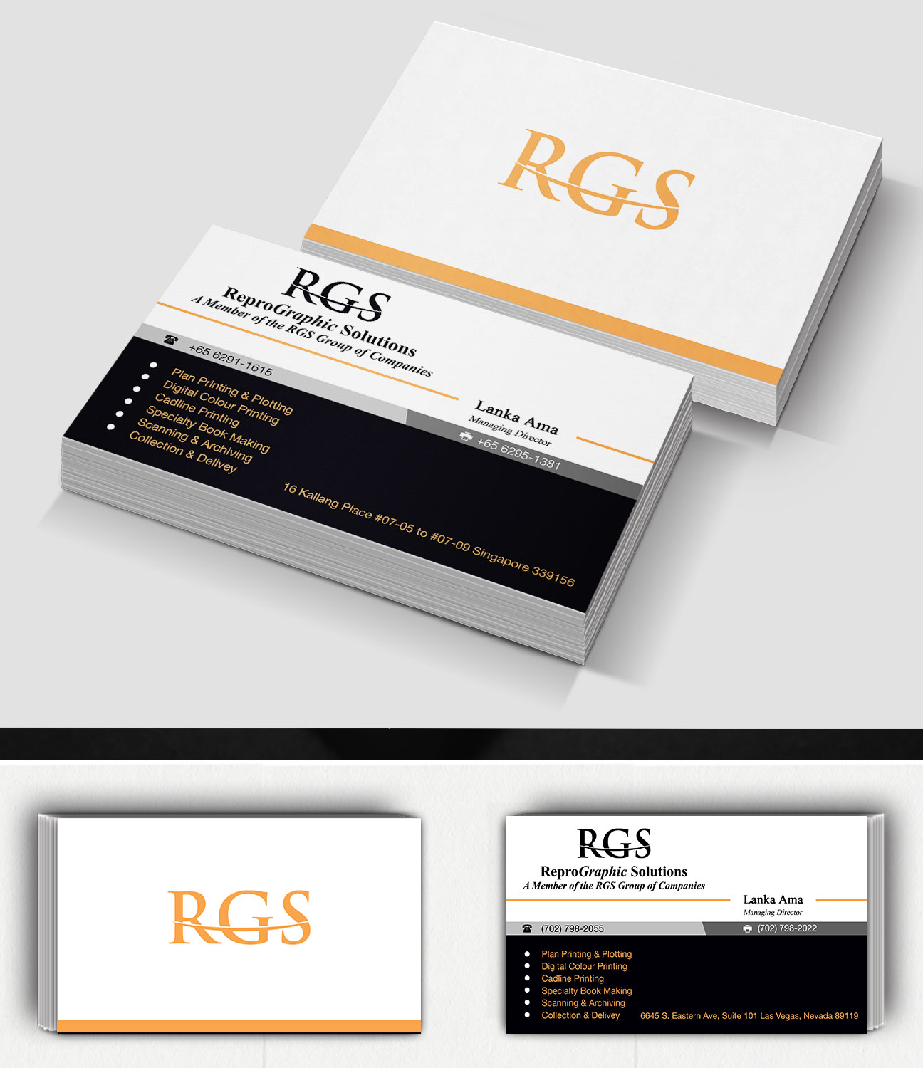 Business Card Design by Lanka Ama for this project | Design #4718005