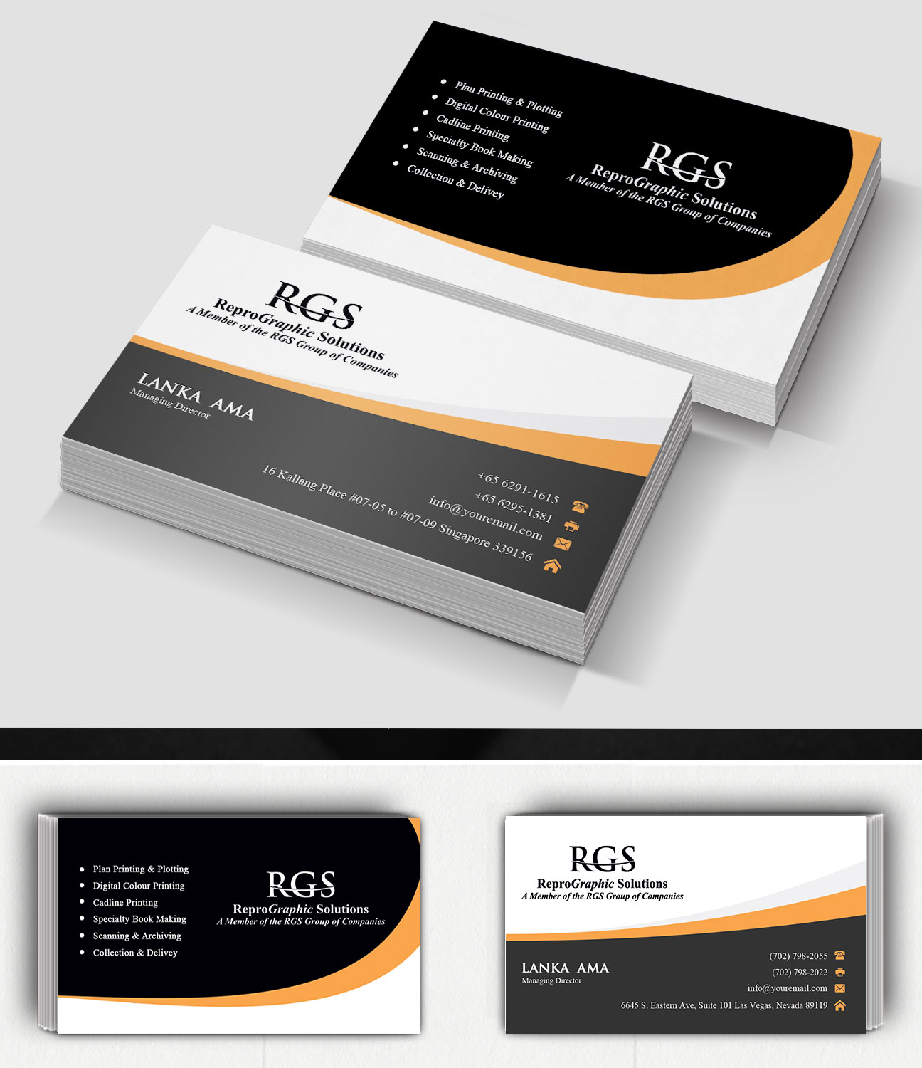 Business Card Design by Lanka Ama for this project | Design #4718038