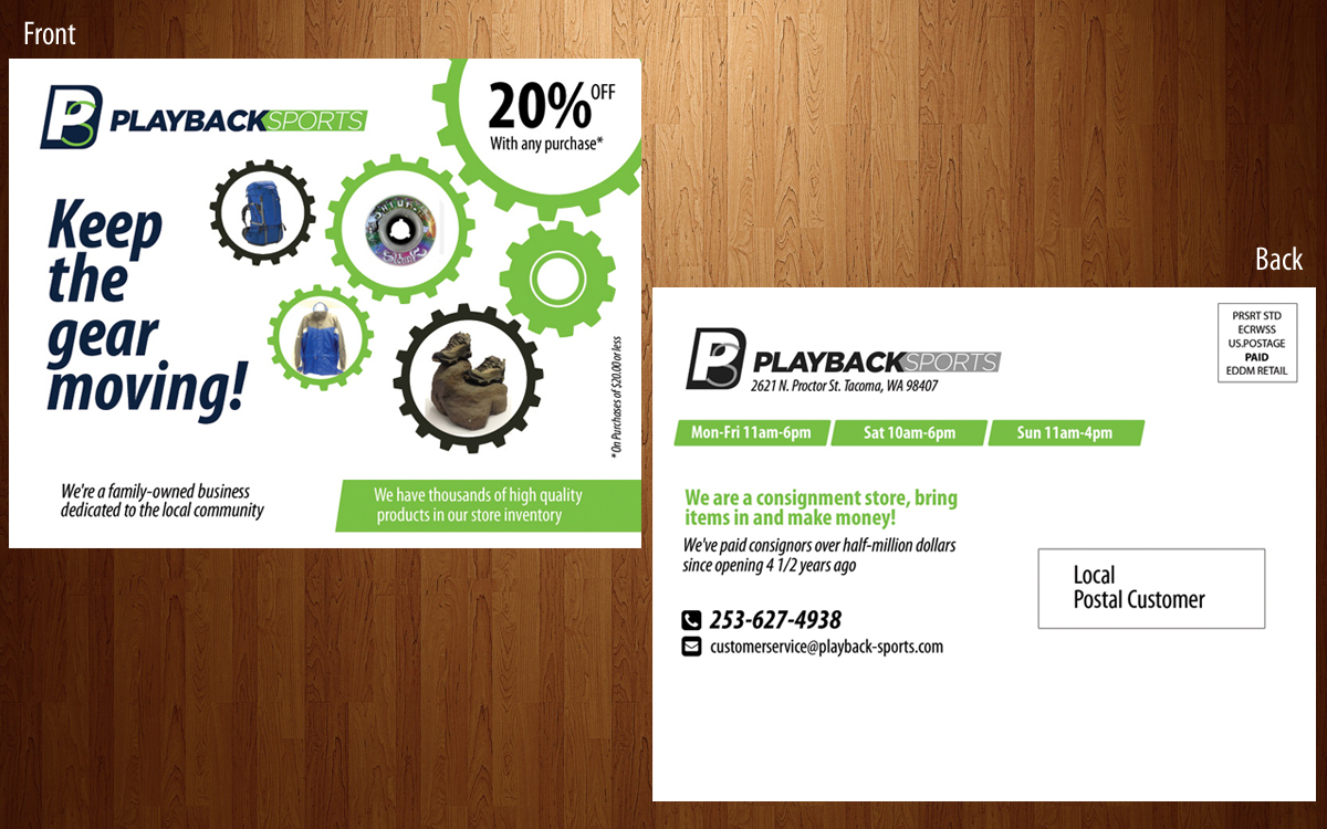 Postkarten-Design von an3 für dieses Projekt | Design #4655984