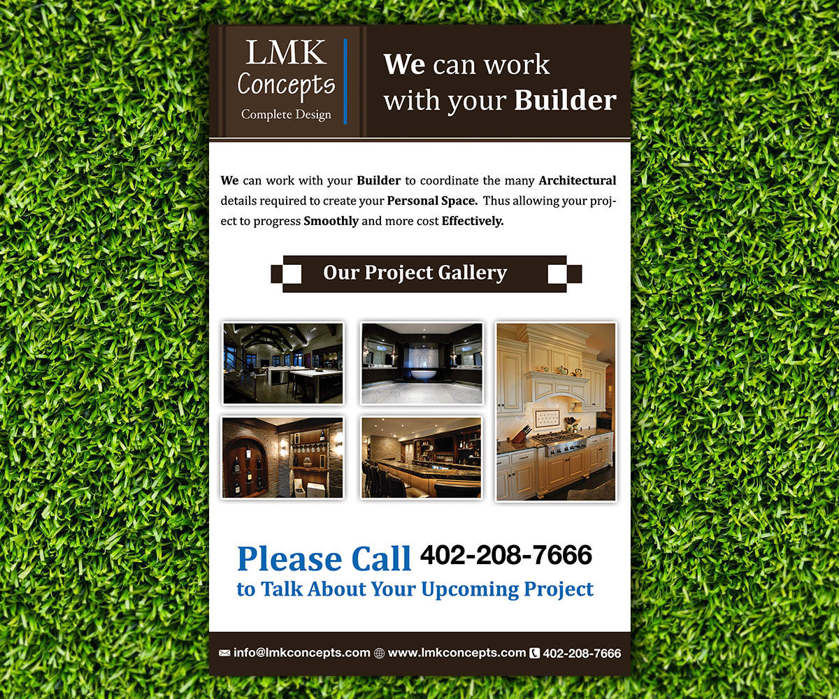 Flyer Design by CG PRITAM for lmk concepts | Design #4648222