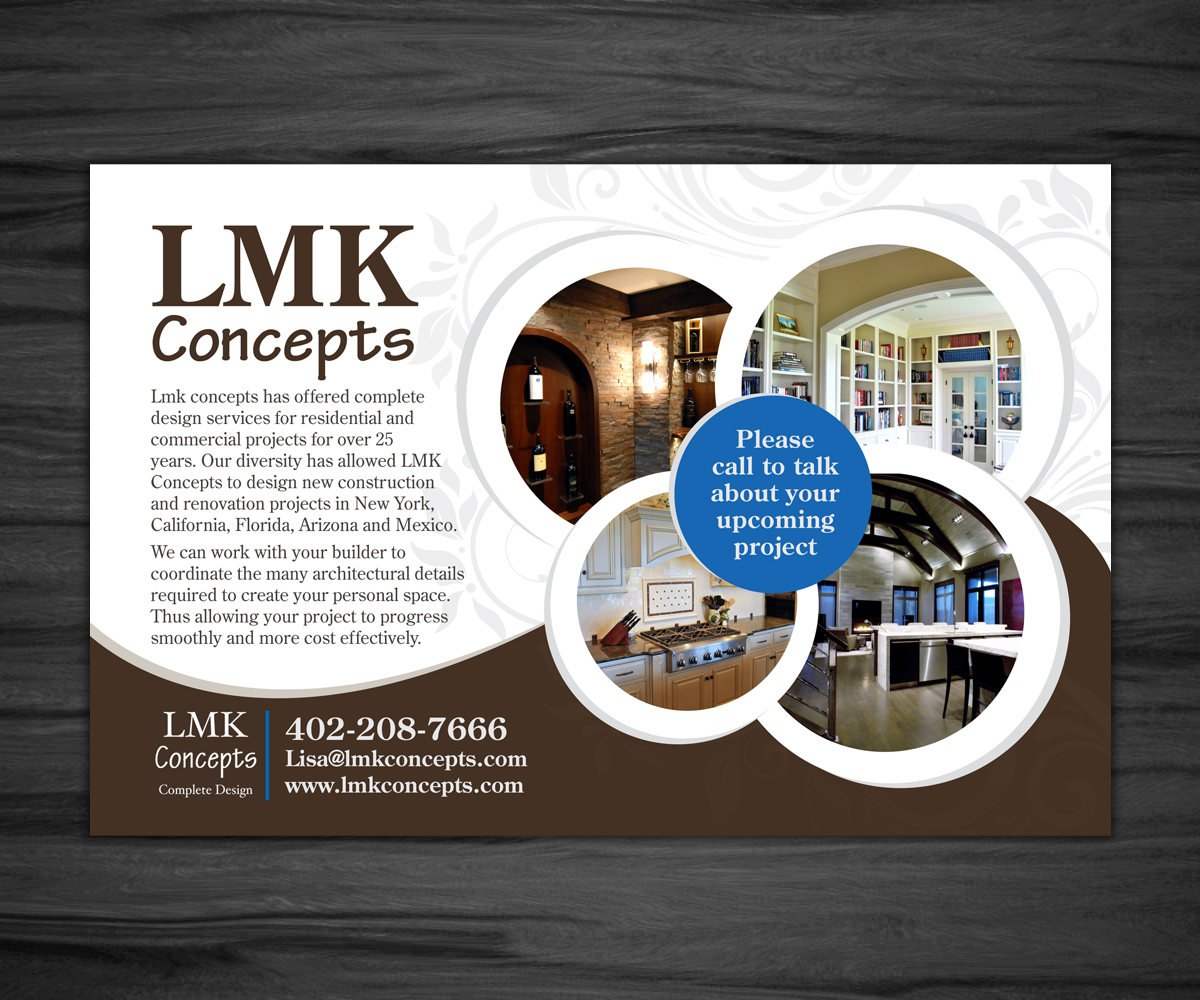 Flyer-Design von Mahendran  für lmk concepts | Design #4638261