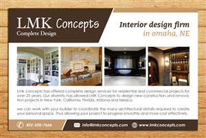 Flyer Design by Mac Ruskin for lmk concepts | Design: #4672122