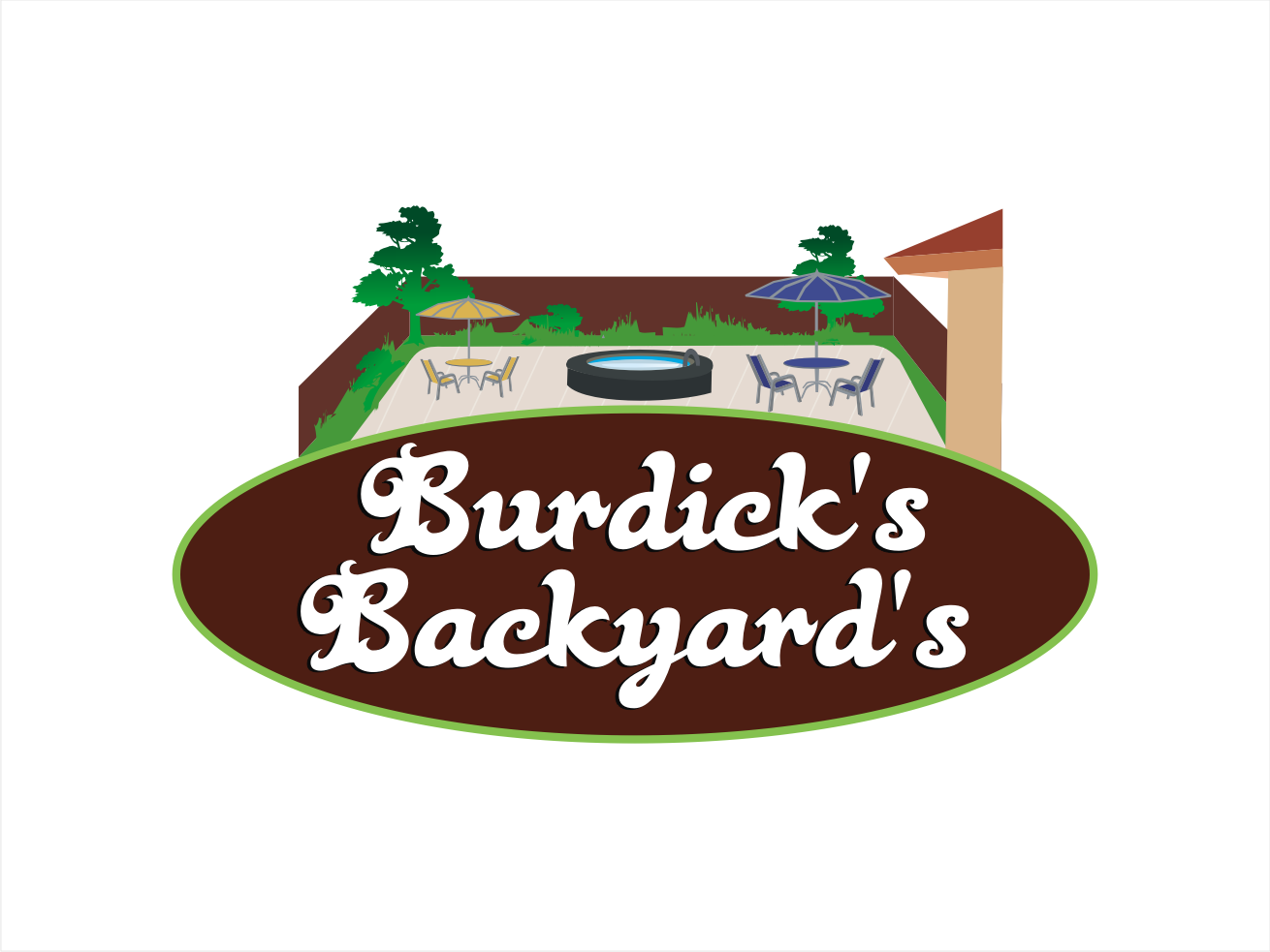 Diseño de Logo por Blueberry para Burdick's Backyard | Diseño #1333072