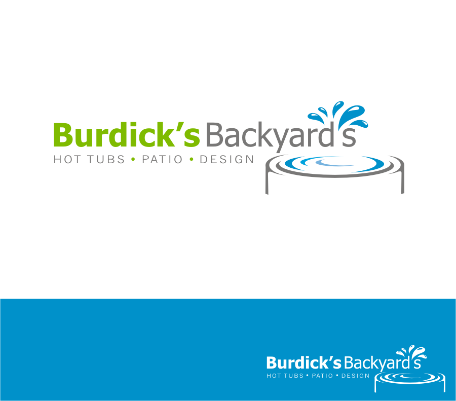 Logo Design by DownsArt for Burdick's Backyard | Design #1346279