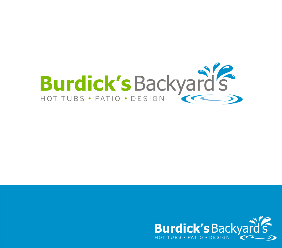 Logo Design by DownsArt for Burdick's Backyard | Design: #1348293