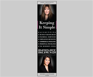 Advertisement Design by GliderGraphx for OneSource, Inc. | Design: #1314378