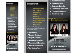 Advertisement Design by Jozbel for OneSource, Inc. | Design #1311983