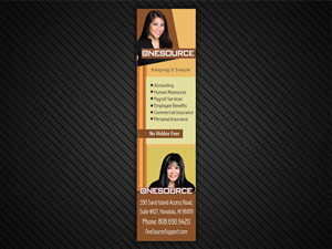 Advertisement Design by rahulahirwar for OneSource, Inc. | Design: #1314617