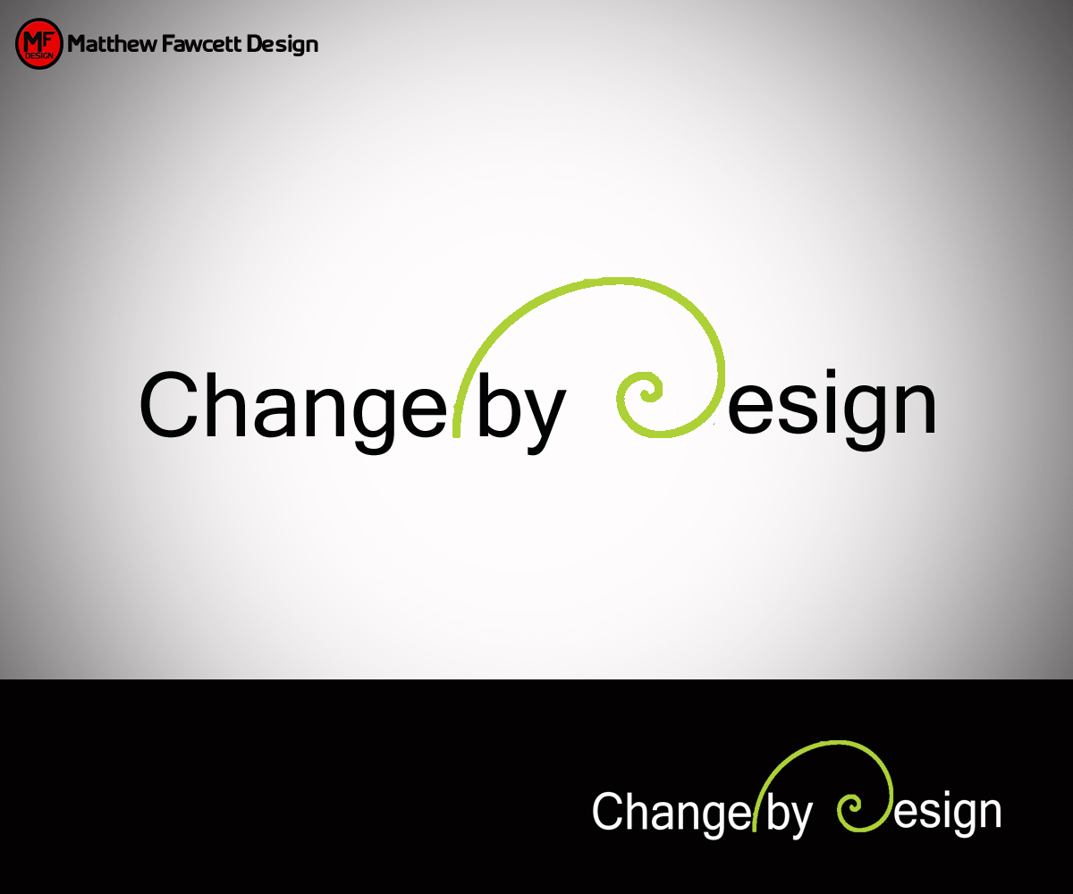Logo Design by Matthew Fawcett for Change By Design | Design #5928207