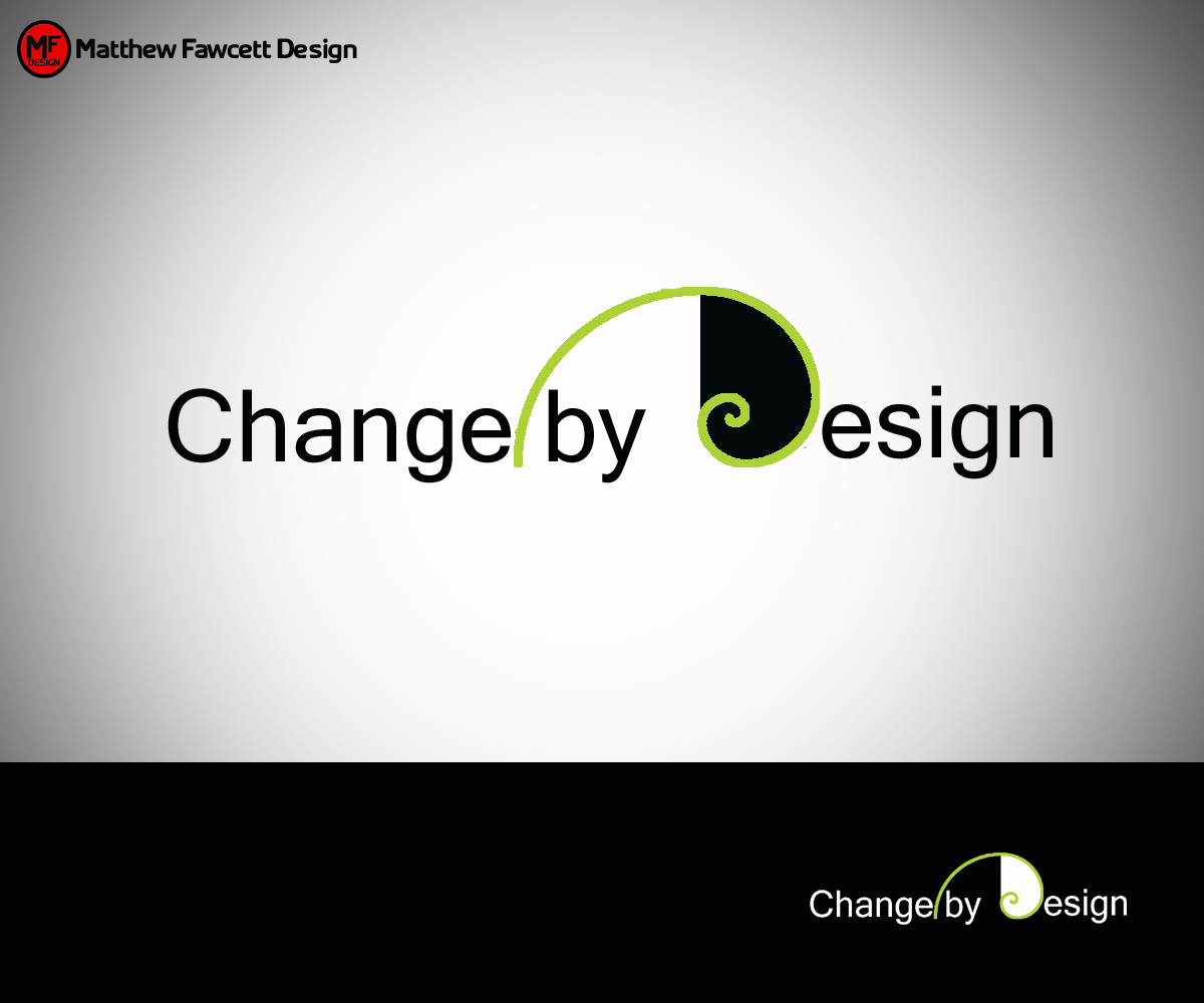 Logo Design by Matthew Fawcett for Change By Design | Design #5928210