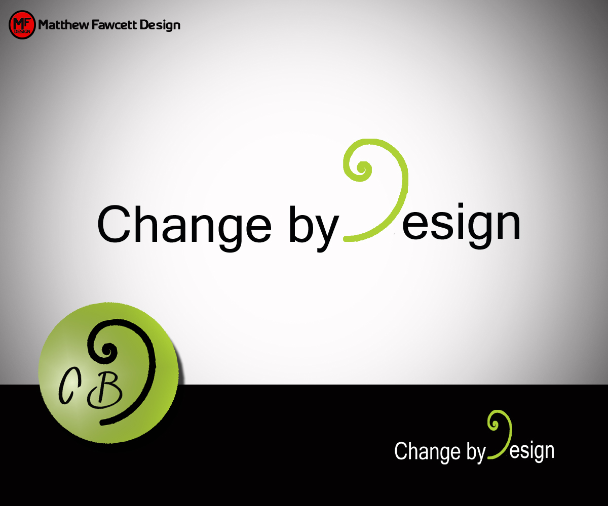 Logo Design by Matthew Fawcett for Change By Design | Design #5941827
