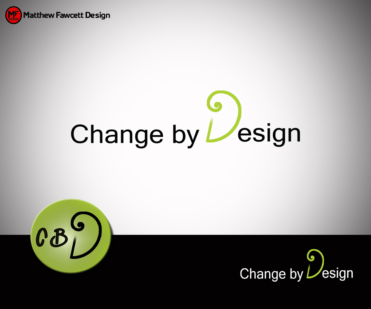 Logo-Design von Matthew Fawcett für Change By Design | Design #5942813