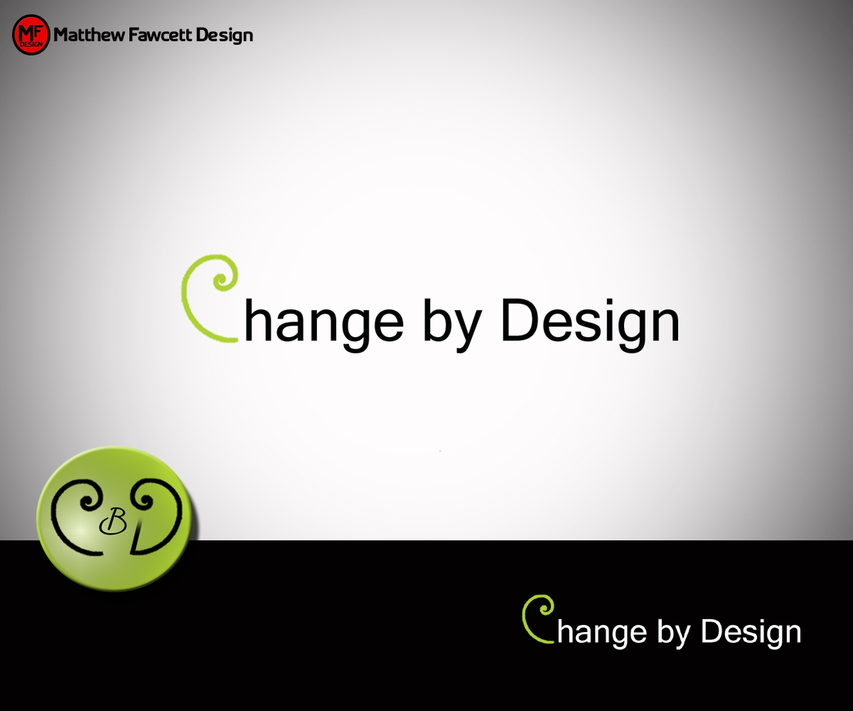 Logo Design by Matthew Fawcett for Change By Design | Design #5942817