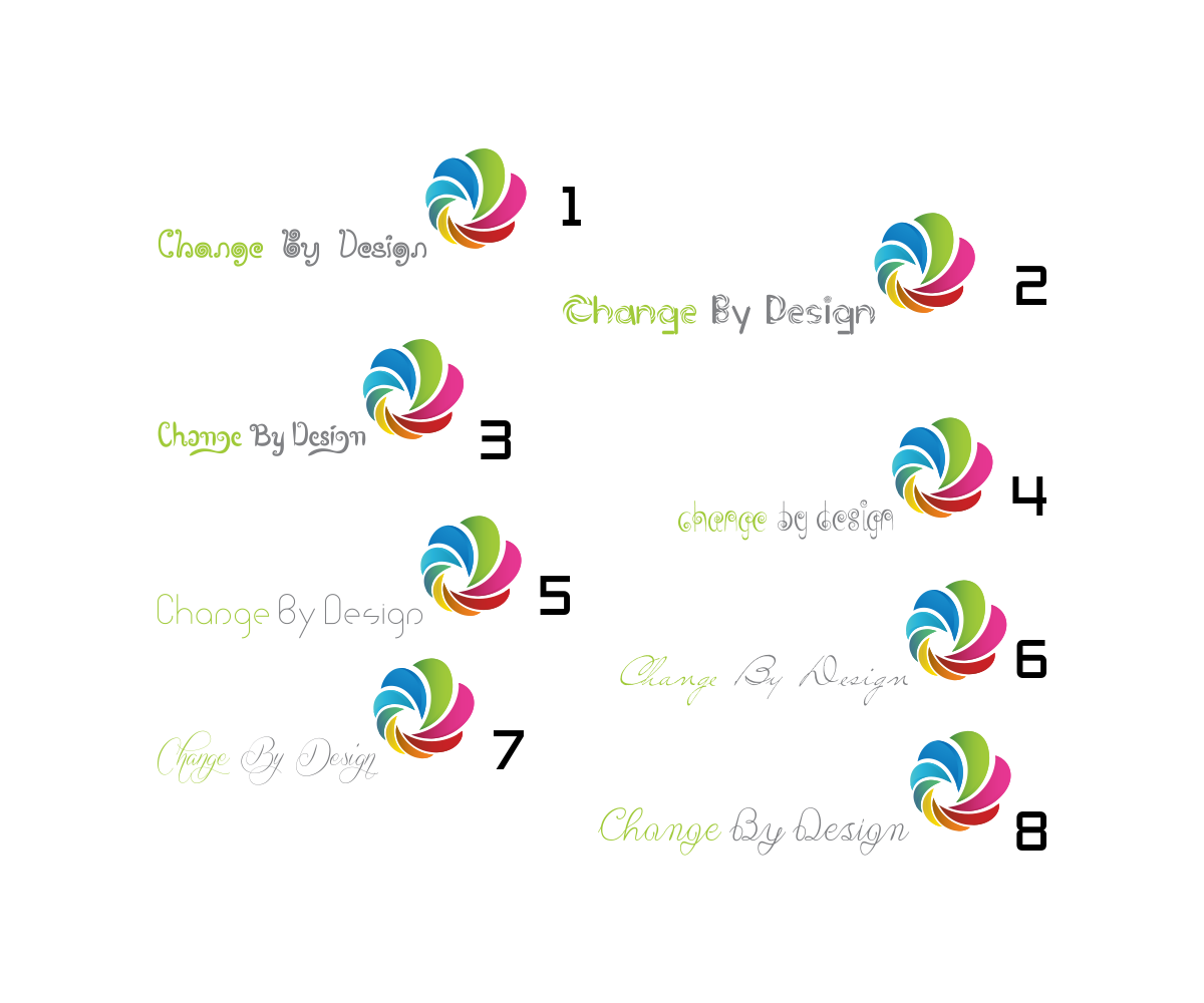 Logo Design by dimaspipothy for Change By Design | Design #5938977
