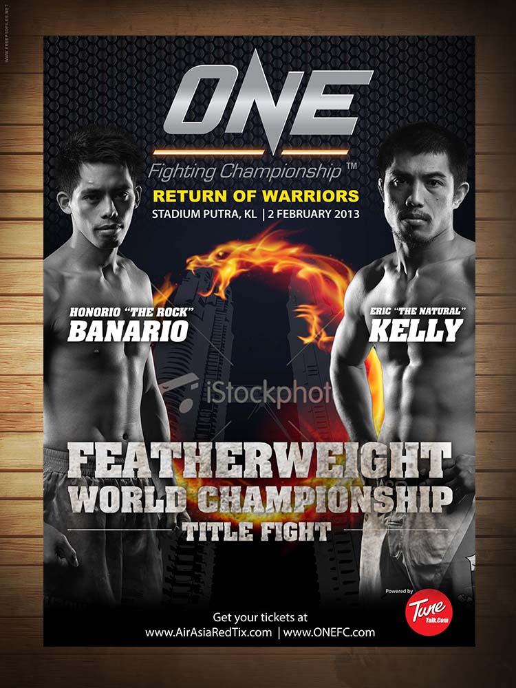 Diseño de Póster por Priyo Subarkah para ONE Fighting Championship | Diseño #1312904