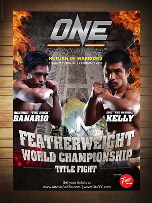 Design de Poster par Priyo Subarkah pour ONE Fighting Championship | Design : #1314733