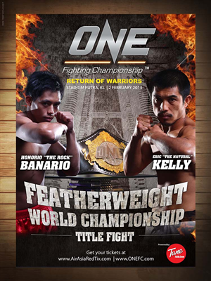 Design de Poster par Priyo Subarkah pour ONE Fighting Championship | Design : #1315551