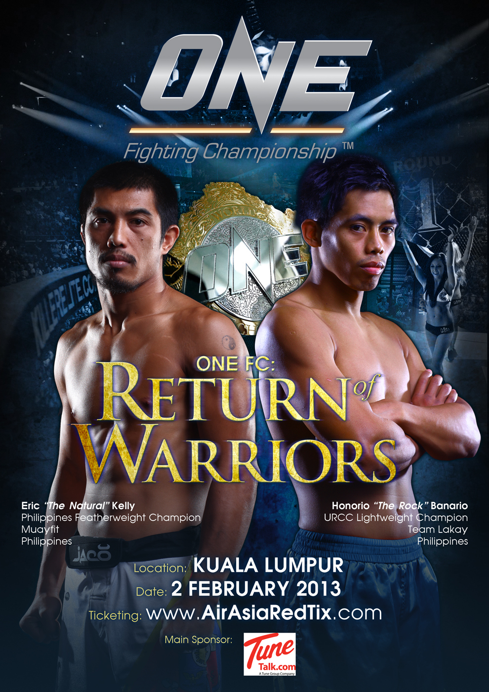 Poster Design by Jason Vantran for ONE Fighting Championship | Design #1312962
