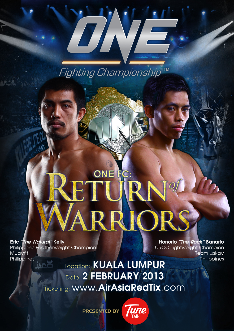 Design de Poster par Jason Vantran pour ONE Fighting Championship | Design #1354233