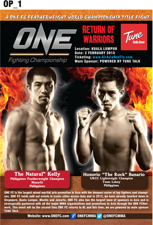 Design de Poster par makewell graphic pour ONE Fighting Championship | Design : #1328060