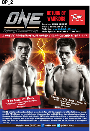 Poster Design by makewell graphic for ONE Fighting Championship | Design #1328061