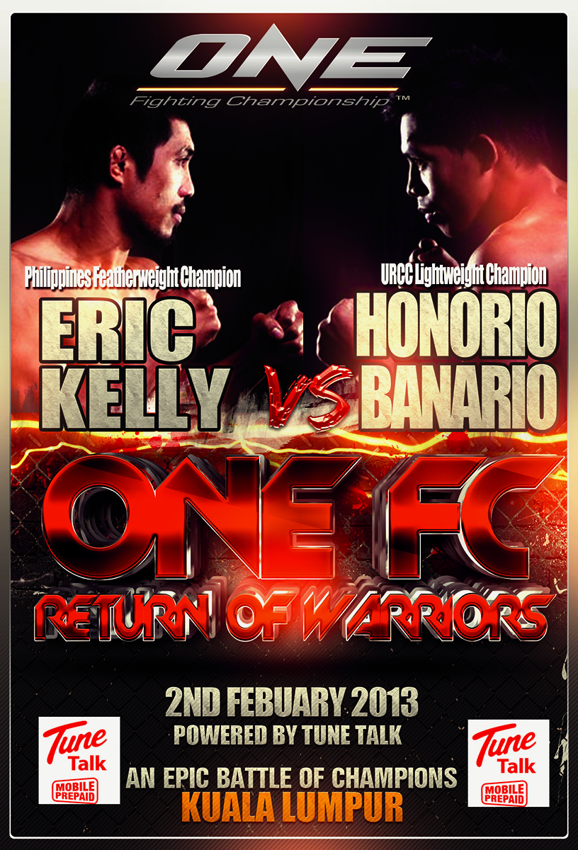 Poster Design by Carl Kendrick for ONE Fighting Championship | Design #1313343