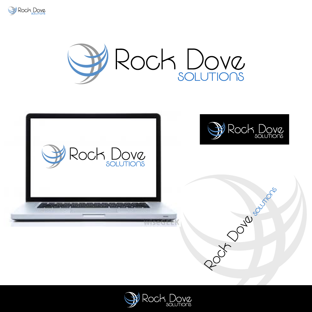 Logo Design by RTsigPro for RockDove Solutions | Design #4633174