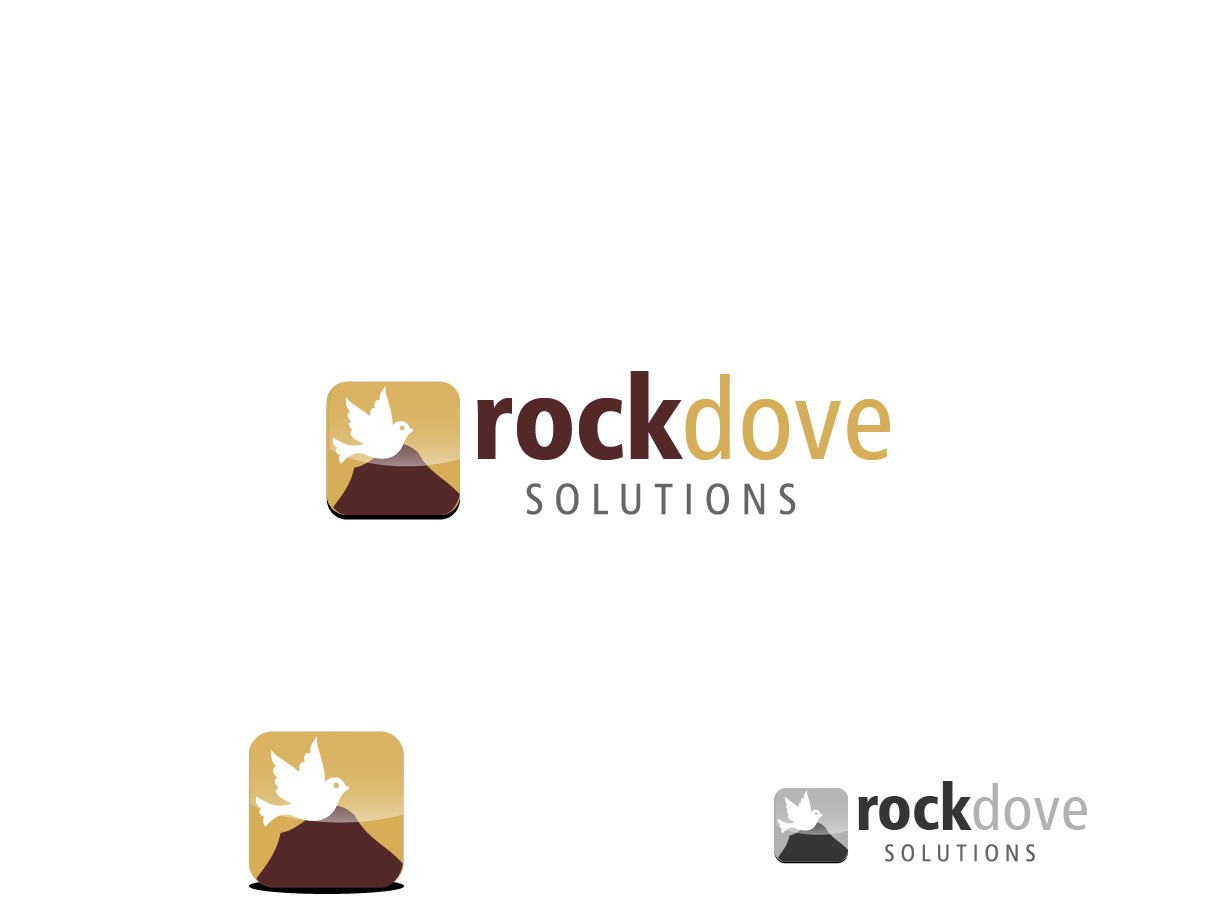 Logo Design by webart for RockDove Solutions | Design #4649666