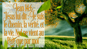 Graphic design to illustrate a biblical verse