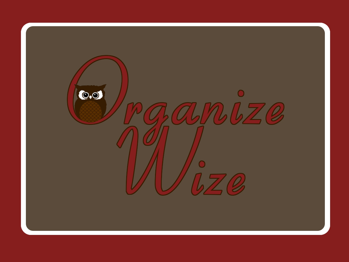 Logo-Design von Sniff Studio für Organize Wize | Design #225118