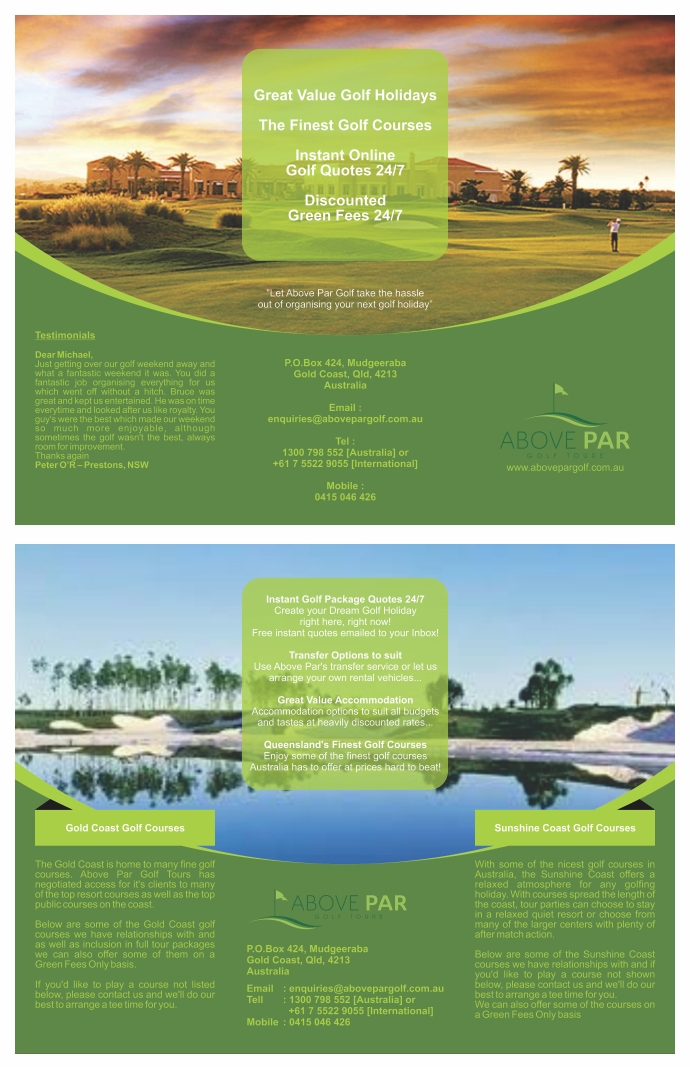 Brochure Design by barinix for this project | Design #1344930