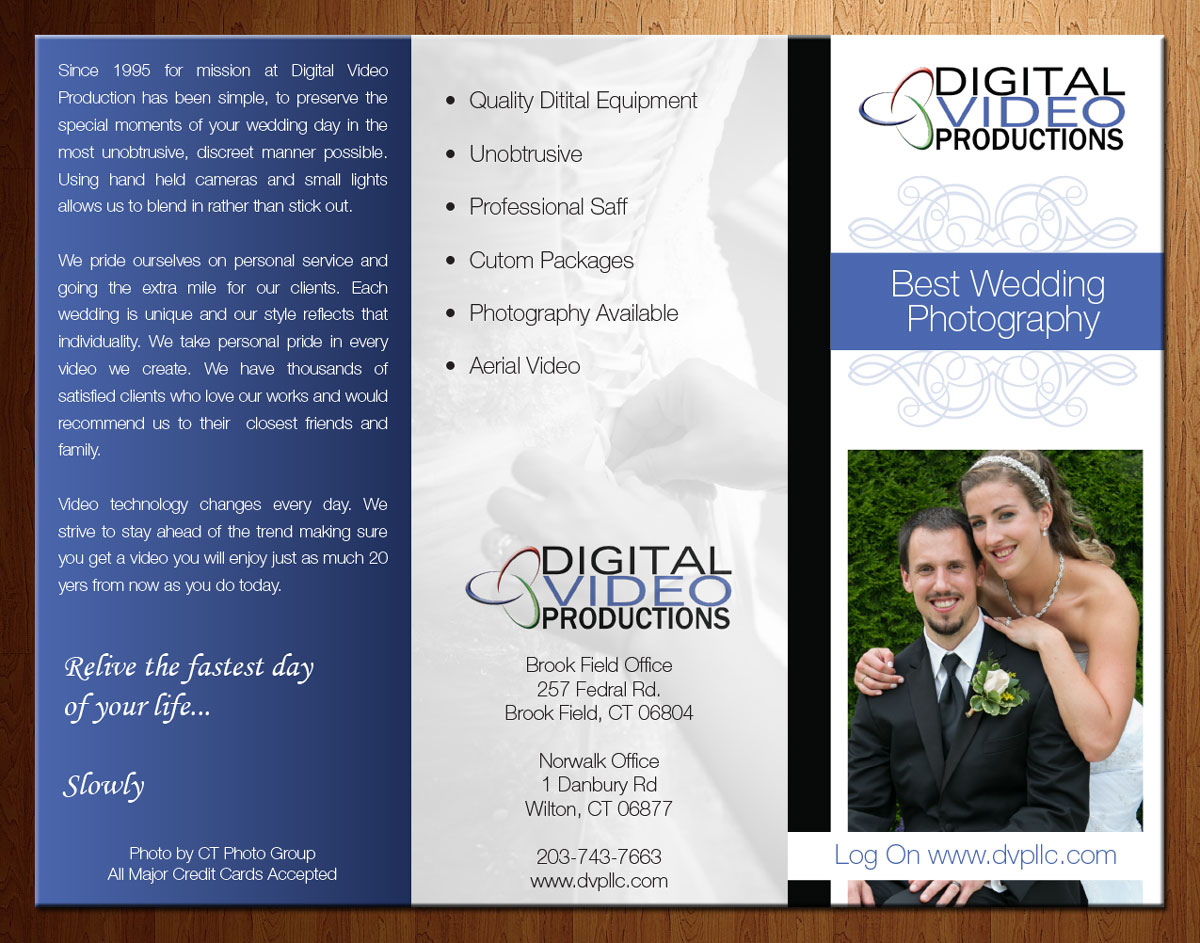 Design de Brochure par theblueart pour DVP LLC | Design #4642142