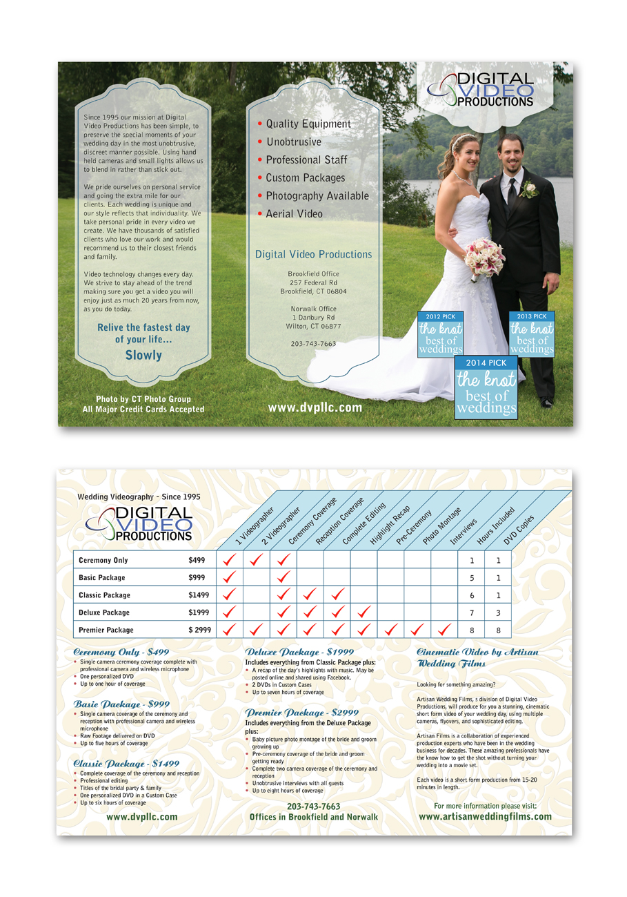 Brochure Design by The Freelance Designer for DVP LLC | Design #4717298