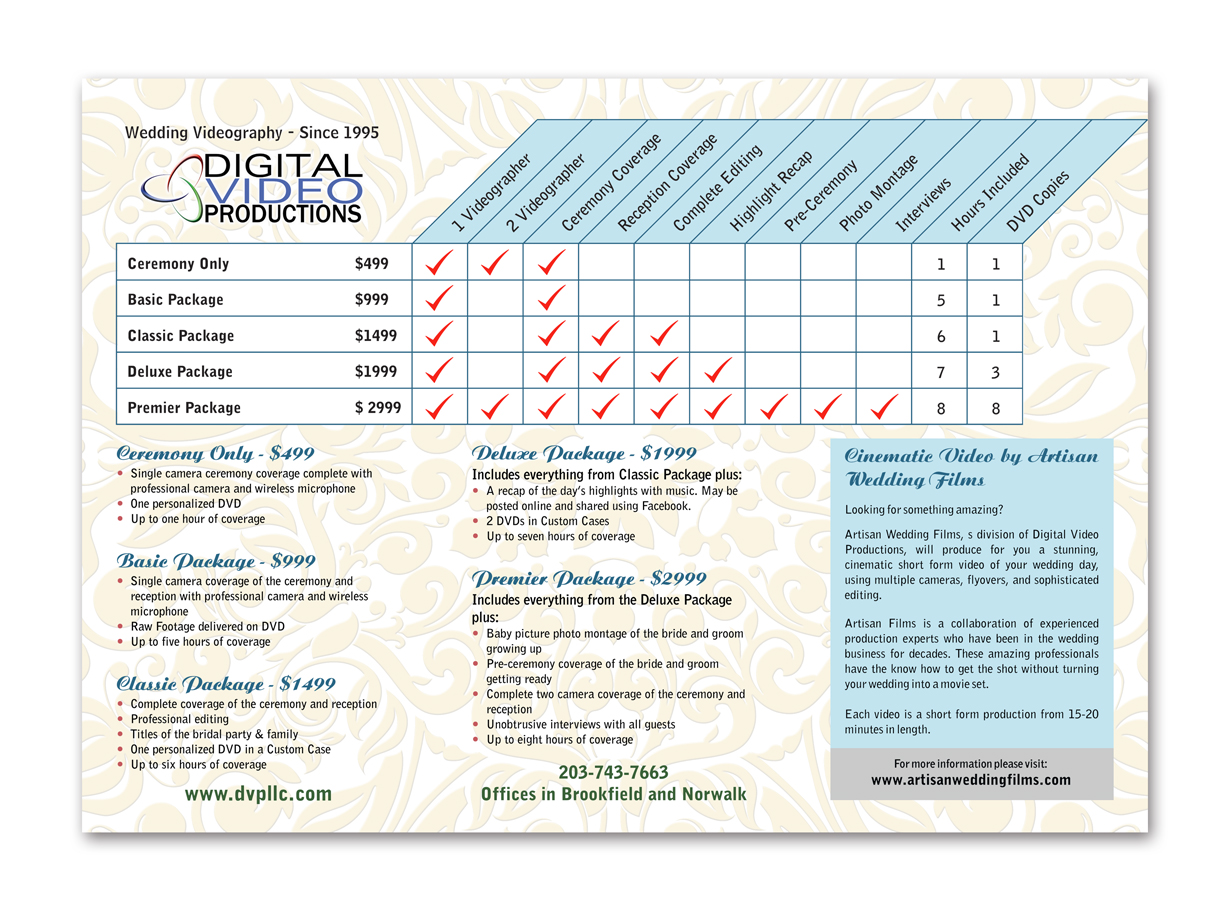 Brochure Design by The Freelance Designer for DVP LLC | Design #4739113