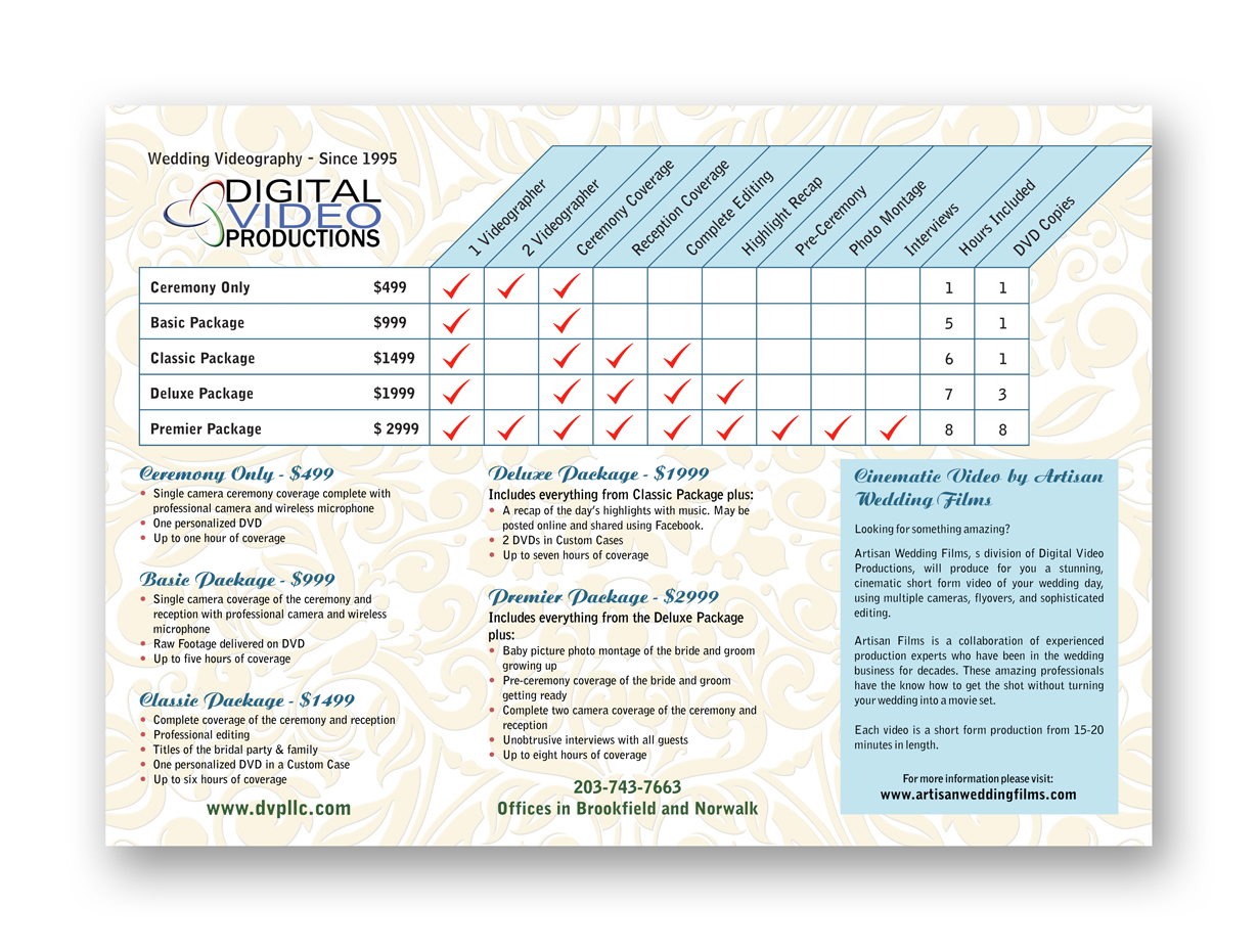 Diseño de Brochure por The Freelance Designer para DVP LLC | Diseño #4760206