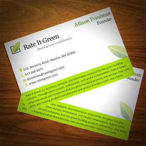 Visitenkarten-Design von Abikasirajan für dieses Projekt | Design: #4636571