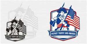Patriot Trophy and Awards | Logo Design by RINIDEH
